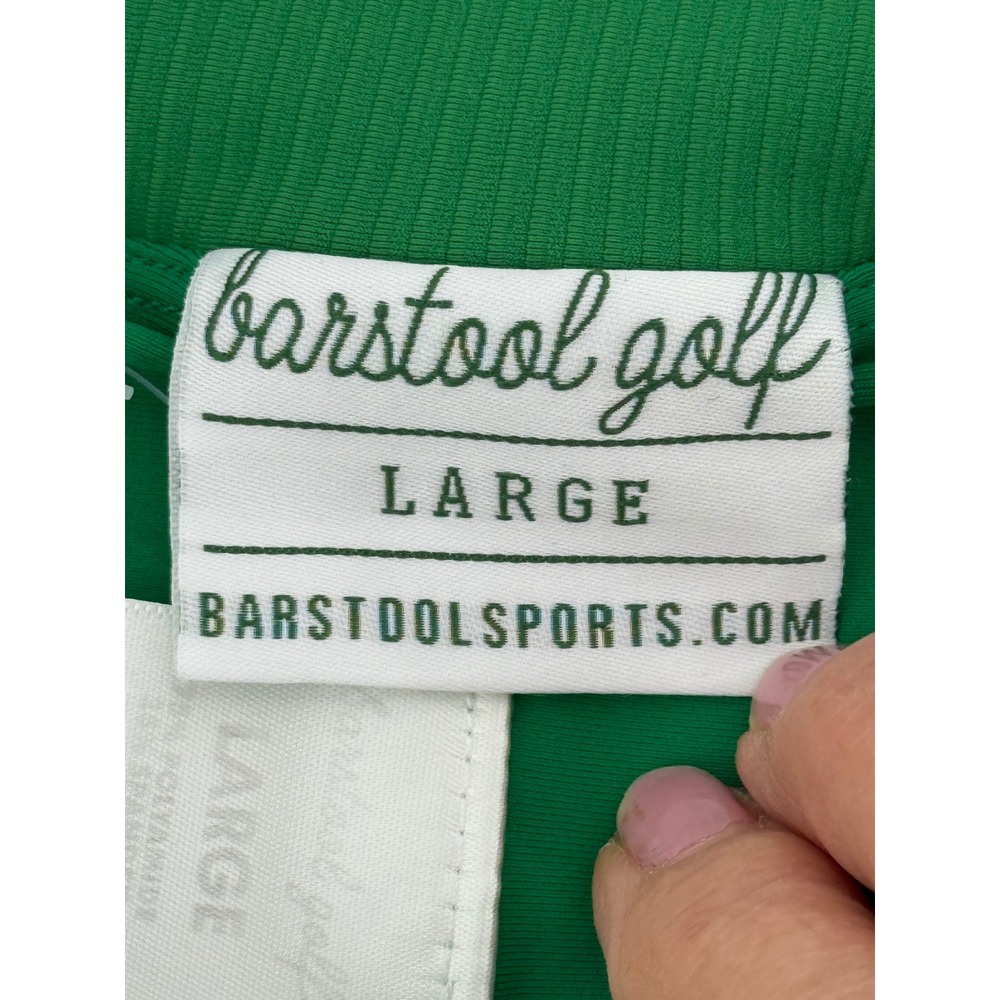 Barstool Golf Womens Ribbed Skort Green Activewear Skirt Built-in Shorts Sz L - Picture 7 of 10